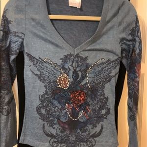 Alberto Makali top, size S, grey color